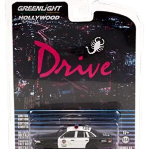 Greenlight 1:64 Hollywood Series 33 - Drive (2011) - 1992 Crown Victoria Police Interceptor - Los Angeles Police Department 44930-D [Shipping from Canada]