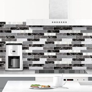 wenmer peel and stick backsplash wallpaper, waterproof , self adhesive removable wallpaper for kitchen bathroom backsplash, tile contact paper for countertop, 17.7"x 118"