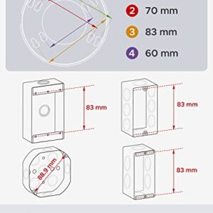 X-Sense Hardwired Combination Smoke and Carbon Monoxide Detector, Hardwired Interconnected Smoke and CO Detector Alarm with Replaceable Battery Backup, XP04, 1-Pack