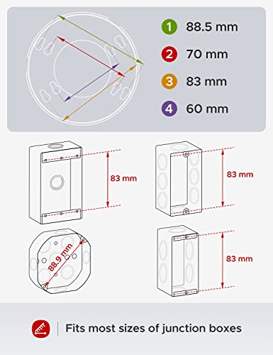 X-Sense Hardwired Combination Smoke and Carbon Monoxide Detector, Hardwired Interconnected Smoke and CO Detector Alarm with Replaceable Battery Backup, XP04, 1-Pack