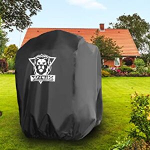 XYZCTEM 600D Waterproof Scooter Cover Black Power Assisted Mobility Scooter Cover (48 inch Length)