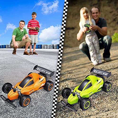 Hobby RC Race Cars for Boys Girls, 2 PCS High Speed Remote Control Racing Cars with Rechargeable Battery for Kids, 2.4Ghz RC Drift Car Racing Sport Toy Cars for Boys Girls Kids Gift for Christmas