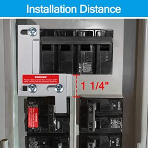 ACANORA Generator Interlock Kit for ITE, Murray, Siemens, Gould 150 and 200 Amp Panels, 1 1/4 Inches Spacing, Silver