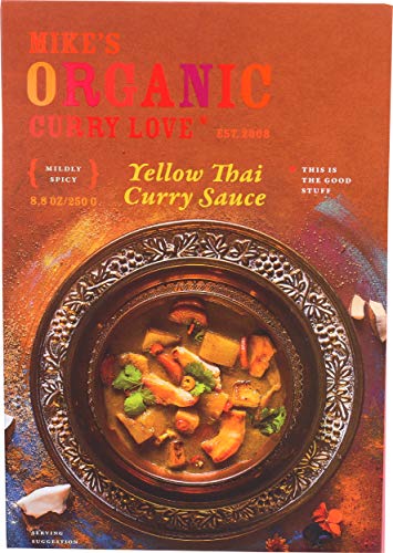 Curry Love, Organic Yellow Thai Curry Sauce, 8.8 Ounce