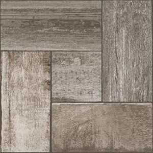 floorpops northwoods peel & stick floor tiles,brown