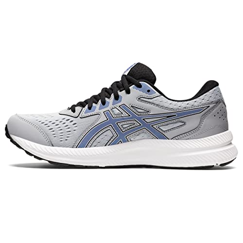 ASICS Men's Gel-Contend 8 Running Shoes, 10.5, Piedmont Grey/ASICS Blue