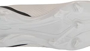 adidas Unisex X SPEEDPORTAL.3 Firm Ground Soccer Shoe, White/White/Black, 9 US Men