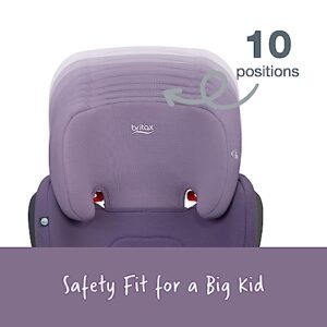 Britax Highpoint Backless Belt-Positioning Booster Seat, SafeWash Purple Ombre