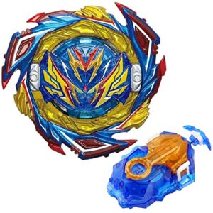 konikiwa bey battling string launcher, savior valkyrie top burst launcher set, left and right spin launcher db launcher compatible with all bey burst series - blue