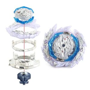 Mopogool Metal Fusion Play Blade Blade Toy Set B Blades Toys DB Booster B-189 Guilty Longinus.Kr.MDS-2 Battling Top Toys Bey Battle Blade Burst Evolution Left & Right Spin String Launcher Grip