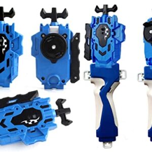 Mopogool Metal Fusion Play Blade Blade Toy Set B Blades Toys SuperKing B-168 Booster Rage Longinus.Ds'3A Battling Top Toys Bey Battle Blade Burst Evolution Left Right Spin String Launcher Grip