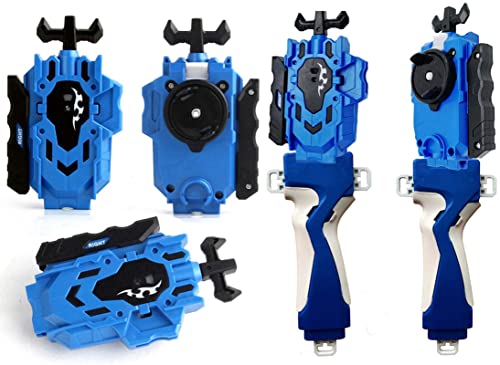 Mopogool Metal Fusion Play Blade Blade Toy Set B Blades Toys SuperKing B-168 Booster Rage Longinus.Ds'3A Battling Top Toys Bey Battle Blade Burst Evolution Left Right Spin String Launcher Grip