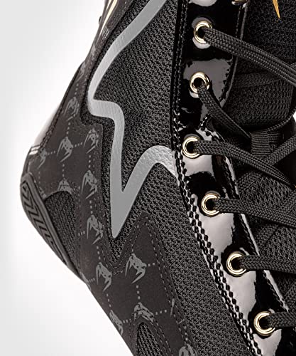 VENUM Elite Evo Monogram Boxing Shoes - Black