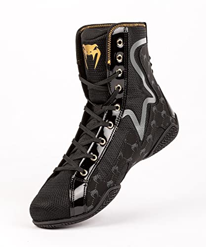 VENUM Elite Evo Monogram Boxing Shoes - Black