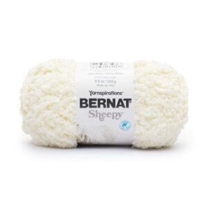 Bernat Sheepy Cotton Tail Yarn - 2 Pack of 250g/8.8oz - Nylon - 6 Super Bulky - 149 Yards - Knitting, Crocheting & Crafts