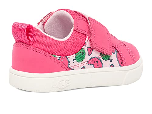 UGG Kids T RENNON Low Watermelon STUFFIE Sneaker, 7 US Unisex Toddler