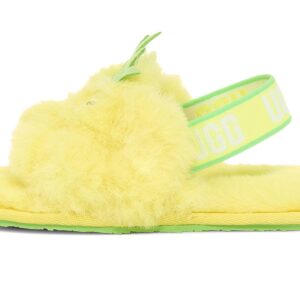 UGG Kids T Fluff Yeah Pineapple STUFFIE Slipper, 10 US Unisex Toddler