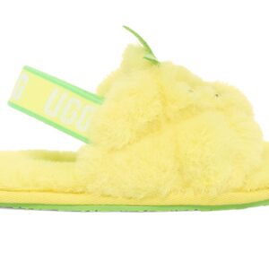 UGG Kids T Fluff Yeah Pineapple STUFFIE Slipper, 10 US Unisex Toddler