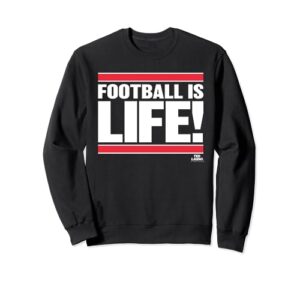 ted lasso football is life sweatshirt