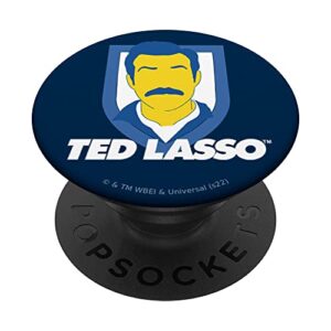 ted lasso silhouette with logo popsockets swappable popgrip
