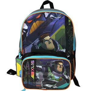 buzz lightyear 16 inches large backpack with lunch bag set