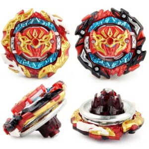 HaoKenai Ultimate Valkyrie B-193 4-Piece Battling Gyros Tops, Bey Battle Burst Tops,Greatest Raphael Astral Spriggan Dangerous Belial Starter Set,Boys Christmas Birthday Party Idea Gift