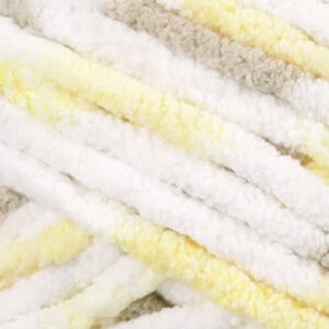 Bernat Baby Blanket BB Chick & Bunnies Yarn - 1 Pack of 10.5oz/300g - Polyester - #6 Super Bulky - 220 Yards - Knitting/Crochet