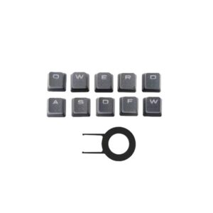10 Keys Keycaps for Corsair K70 K95 K65 K70 MK.2 K90 / Corsair K100 RGB Mechanical Gaming Keyboard and Other Mechanical Keyboard with MX switches (Grey)