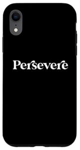 iphone xr persevere, she persevered case
