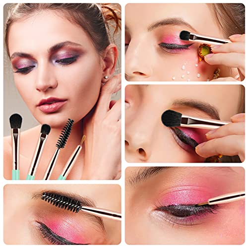 Makeup Brushes Set Professional from an Array of Eyeshadow Foundation Brushes to a Concealer Brush to Eyelash and Blusher Brushes 12 Pcs soft Make up Brush Kit, These vegan and cruelty-free brushes have soft synthetic bristles that work perfectly with any