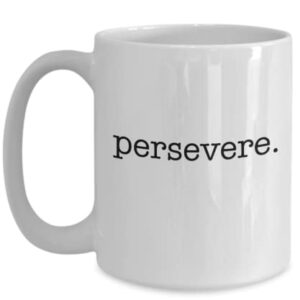 Ketanji Brown Jackson KBJ Persevere Coffee Mug