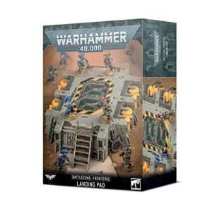 games workshop - warhammer 40,000 - battlezone fronteris: landing pad