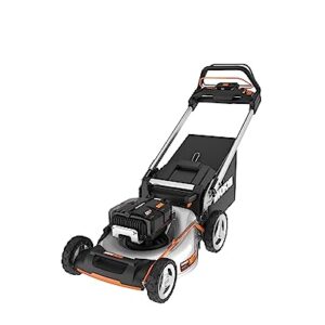 Worx Nitro 80V 21" Cordless Self-Propelled Lawn Mower with Brushless Motor & Rear Wheel Drive - WG761 (Batteries & Charger Included)