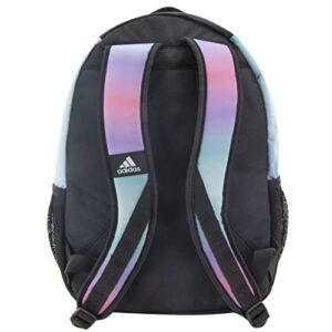 adidas Unisex Journal Backpack, Gradient Rose Tone pink/Black/Halo Mint Green, One size