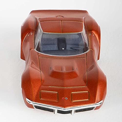 AFX/Racemasters 1971 Corvette 454 Orange Metallic AFX22047 HO Slot Racing Cars