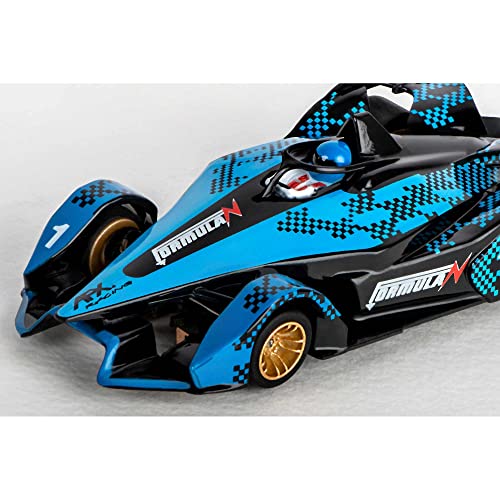 AFX/Racemasters Mega G+ Formula N Blue/Blue/Silver AFX22039 HO Slot Racing Cars