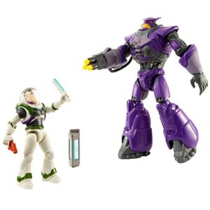 Disney And Pixar Lightyear Crystal Grade Buzz Lightyear Vs. Zurg Clash Pack