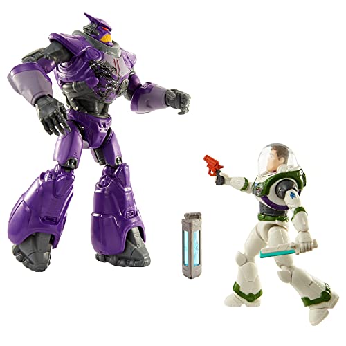 Disney And Pixar Lightyear Crystal Grade Buzz Lightyear Vs. Zurg Clash Pack