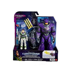 Disney And Pixar Lightyear Crystal Grade Buzz Lightyear Vs. Zurg Clash Pack