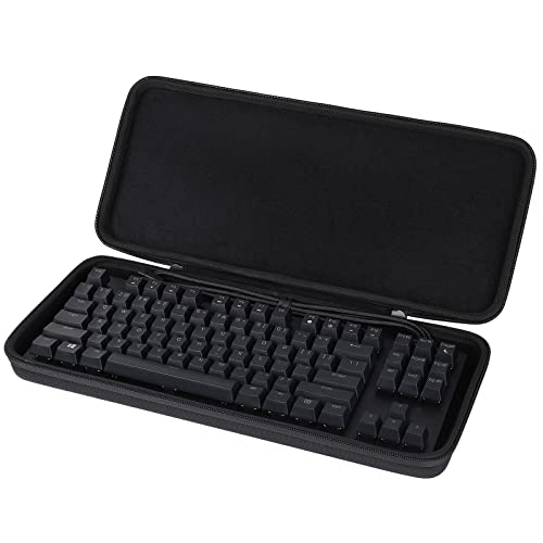 co2CREA Hard Travel Case Replacement for Razer Huntsman Tournament Edition TKL Tenkeyless Gaming Keyboard