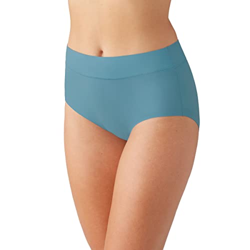 Wacoal Women's at Ease Brief Panty, Provincial Blue, X-Large