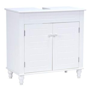 A&E Bath and Shower Glendale Bathroom Cabinet, White