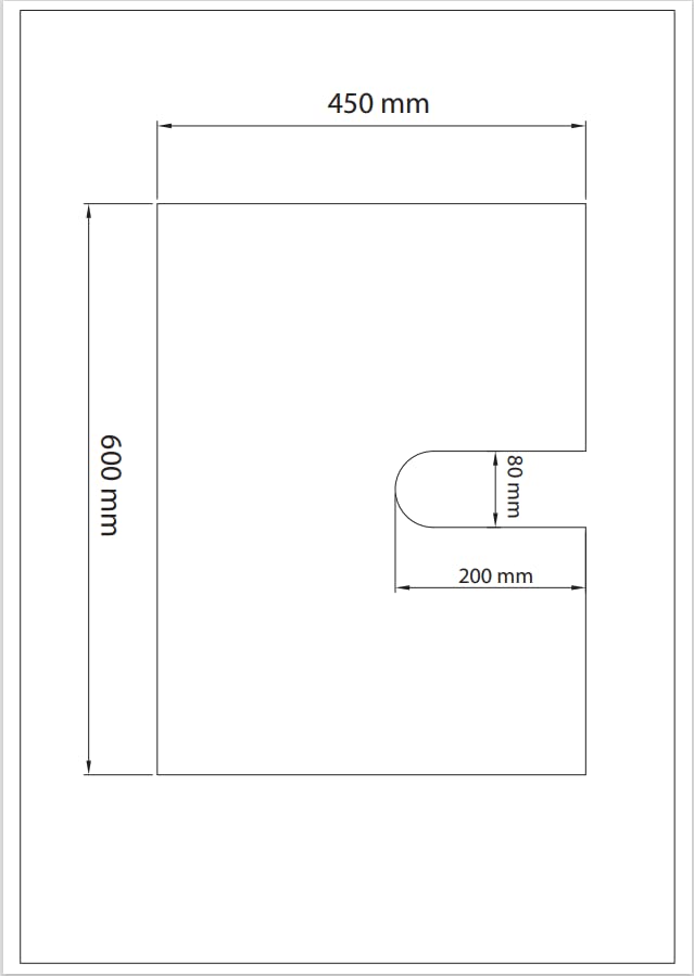 A&E Bath and Shower Glendale Bathroom Cabinet, White