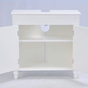 A&E Bath and Shower Glendale Bathroom Cabinet, White