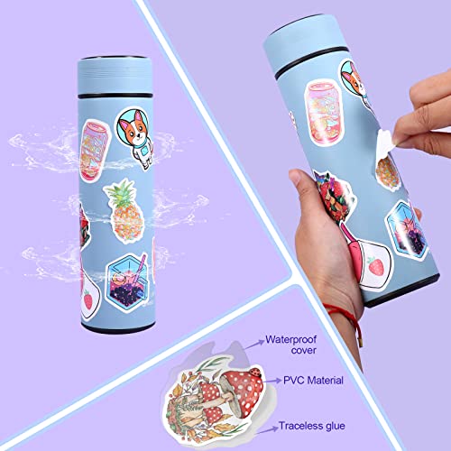 Arme 600 PCS Stickers Pack，Cute Colorful Waterproof Stickers，Vinyl Art Stickers.Stickers for Water Bottles,Skateboards and Notebooks, Laptop Stickers for Teens Girls Kids Adults