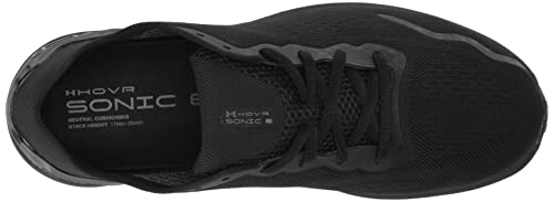 Under Armour Men's HOVR Sonic 6 Running Shoe, (003) Black/Black/Metallic Gun Metal, 11