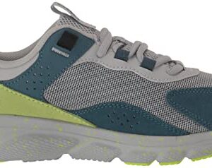 Under Armour Men's Charged Verssert Speckle Running Shoe, (103) Mod Gray/Lime Surge/Black, 12