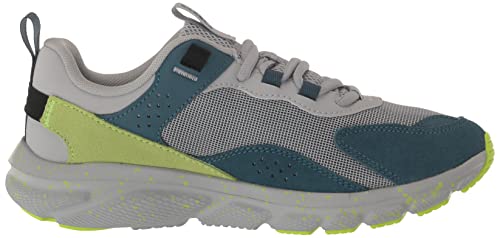 Under Armour Men's Charged Verssert Speckle Running Shoe, (103) Mod Gray/Lime Surge/Black, 12