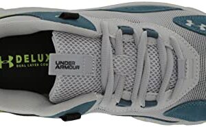 Under Armour Men's Charged Verssert Speckle Running Shoe, (103) Mod Gray/Lime Surge/Black, 12