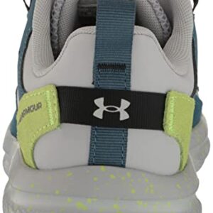 Under Armour Men's Charged Verssert Speckle Running Shoe, (103) Mod Gray/Lime Surge/Black, 12